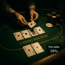 VegasHero - Live Poker Games with Real Time Action by Evolution Gaming